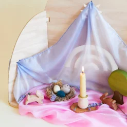 Sarah's Silks Nature Table Displays-April's Nature Table