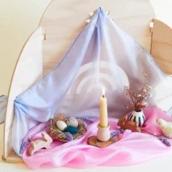 Sarah's Silks Nature Table Displays-April's Nature Table