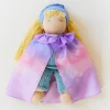 Sarah's Silks Waldorf Doll Dress-Ups-Blossom Doll Cape