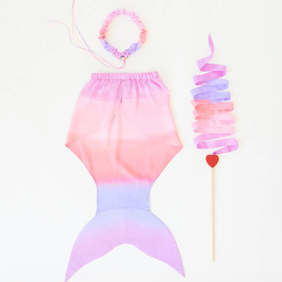 Sarah's Silks Mermaid Party-Blossom Mermaid Prince And Princess Costume