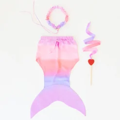 Sarah's Silks Mermaid Party-Blossom Mermaid Prince And Princess Costume