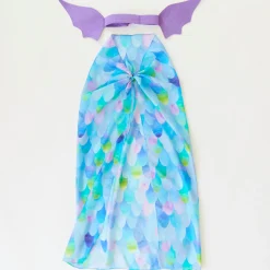 Sarah's Silks Dress-Up Sets-Blue Dragon Costume