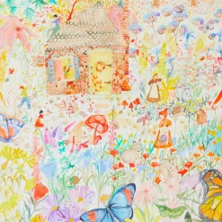 Sarah's Silks Seek & Find Playsilks-Butterfly Garden Seek & Find Playsilk