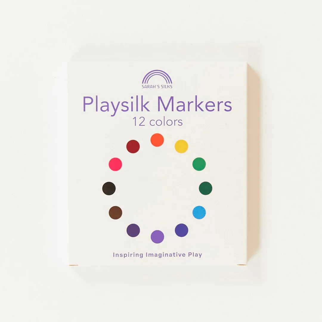 Sarah's Silks Seek & Find Playsilks|Coloring Playsilks-Coloring Markers