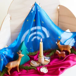 Sarah's Silks Nature Table Displays-December's Nature Table