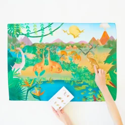 Sarah's Silks Seek & Find Playsilks-Dinosaur Land Seek & Find Playsilk