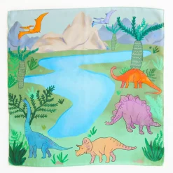 Sarah's Silks Playmaps-Dinosaur Playmap