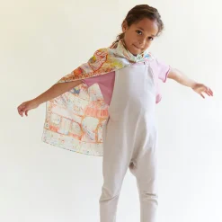 Sarah's Silks Clicques Handmade Wooden Dolls|Seek & Find Playsilks-Dollhouse Seek & Find Playsilk