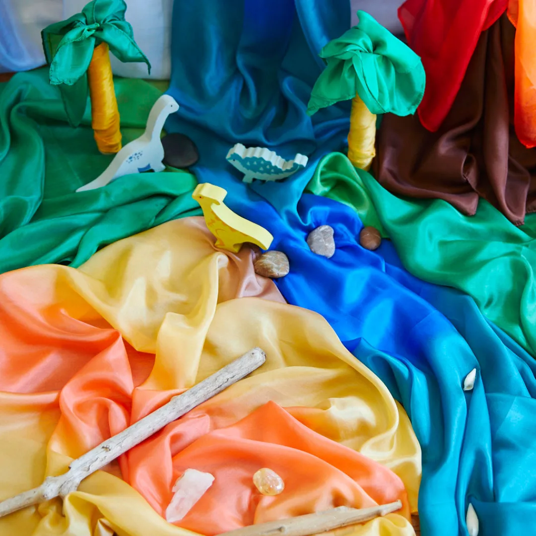 Sarah's Silks Playsilk Sets|Earth Playsilks-Earth Playsilk Set