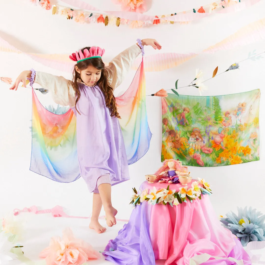 Sarah's Silks Seek & Find Playsilks-Fairyland Seek And Find Playsilk