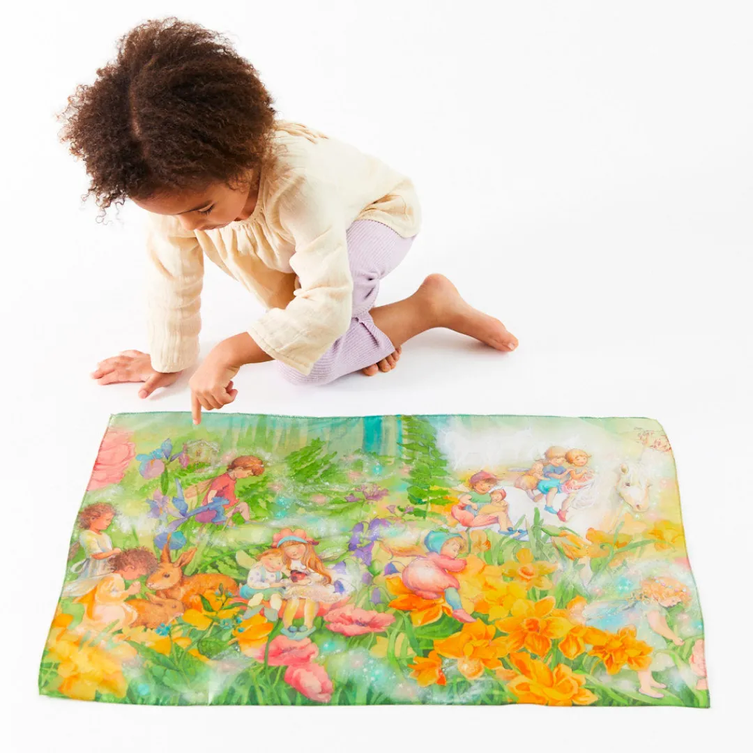 Sarah's Silks Seek & Find Playsilks-Fairyland Seek And Find Playsilk