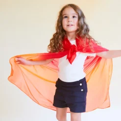 Sarah's Silks Enchanted Playsilks-Fire Playsilk