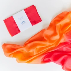 Sarah's Silks Enchanted Playsilks-Fire Playsilk