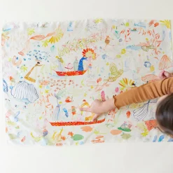 Sarah's Silks Seek & Find Playsilks-Garden In The Sea Seek & Find Playsilk