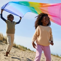 Sarah's Silks Giant Playsilks|Rainbow Party-Giant Rainbow Playsilk