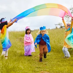 Sarah's Silks Giant Playsilks|Rainbow Party-Giant Rainbow Playsilk