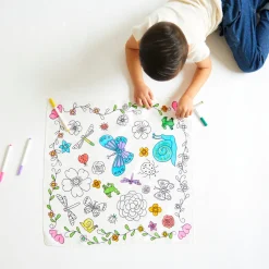 Sarah's Silks Coloring Playsilks-Heart Coloring Playsilk