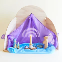 Sarah's Silks Nature Table Displays-January's Nature Table