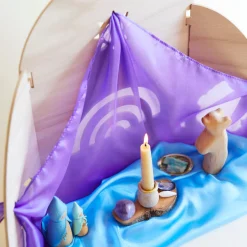 Sarah's Silks Nature Table Displays-January's Nature Table