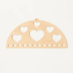 Sarah's Silks Playsilk Displays-Large Heart Playsilk Display