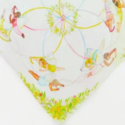 Sarah's Silks Playsilk Sets-Large May Day Playsilk Set Of 8 With May Day Ring