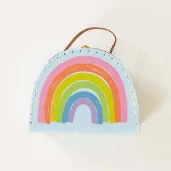 Sarah's Silks Suitcases-Large Rainbow Suitcase