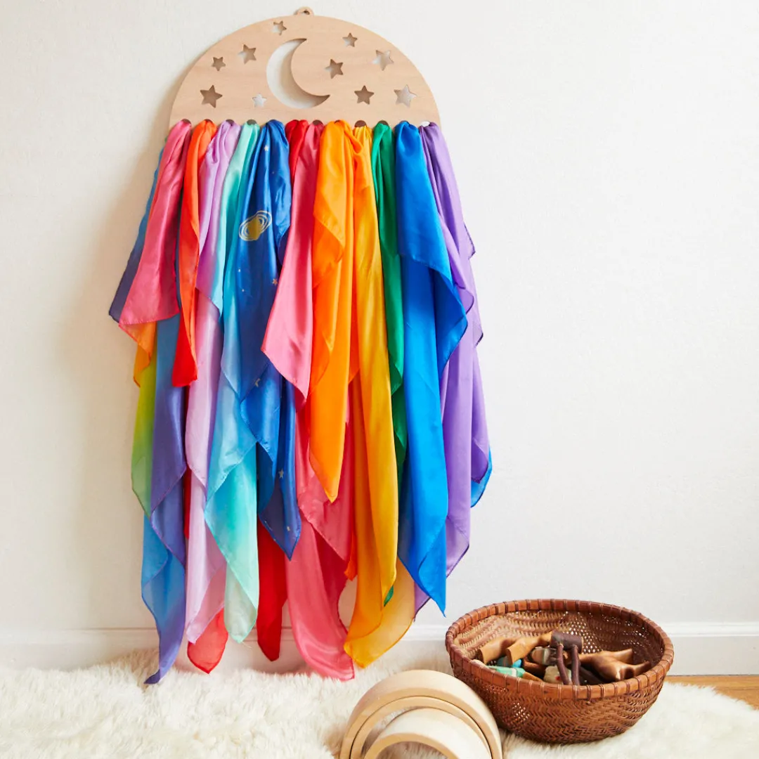 Sarah's Silks Playsilk Displays-Large Star Playsilk Display