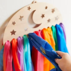 Sarah's Silks Playsilk Displays-Large Star Playsilk Display