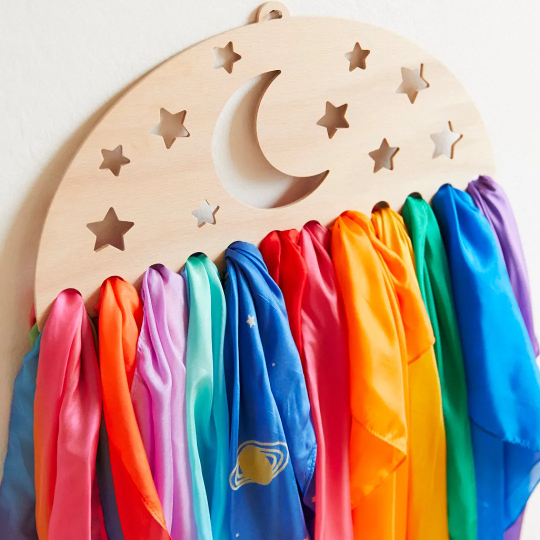 Sarah's Silks Playsilk Displays-Large Star Playsilk Display