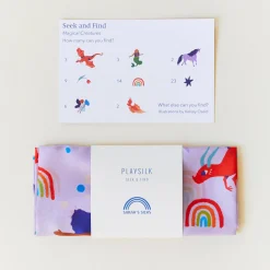 Sarah's Silks Seek & Find Playsilks-Magical Creatures Seek & Find Playsilk