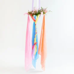 Sarah's Silks Playsilk Sets-May Day Playsilk Set Of 8