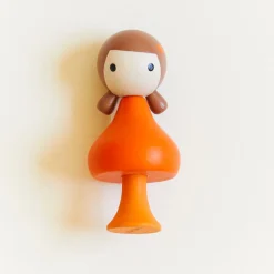 Sarah's Silks Clicques Handmade Wooden Dolls-Maya