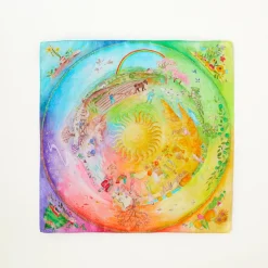 Sarah's Silks Celebration Playsilks-Mini Around The Year On The Farm Playsilk