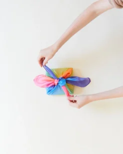 Sarah's Silks Rainbow Unicorn Party|Rainbow Party-Mini Rainbow Playsilk Party Favor Pack