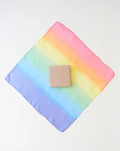 Sarah's Silks Rainbow Unicorn Party|Rainbow Party-Mini Rainbow Playsilk Party Favor Pack