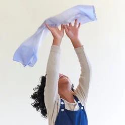 Sarah's Silks Mini Playsilks-Mini Stone Playsilk