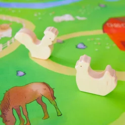 Sarah's Silks Mini Playsilks|Playmaps-On The Farm Playmap