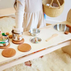 Sarah's Silks Waldorf Playstand-Play Kitchen Shelf