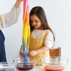 Sarah's Silks White Playsilks For Dyeing-Playsilk Dye Kit