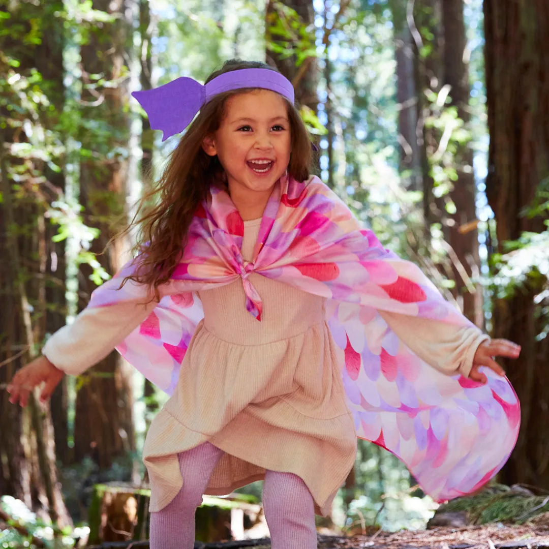 Sarah's Silks Rainbow Unicorn Party-Playsilk Pink Unicorn