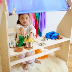 Sarah's Silks Waldorf Playstand-Playstand & Play Kitchen