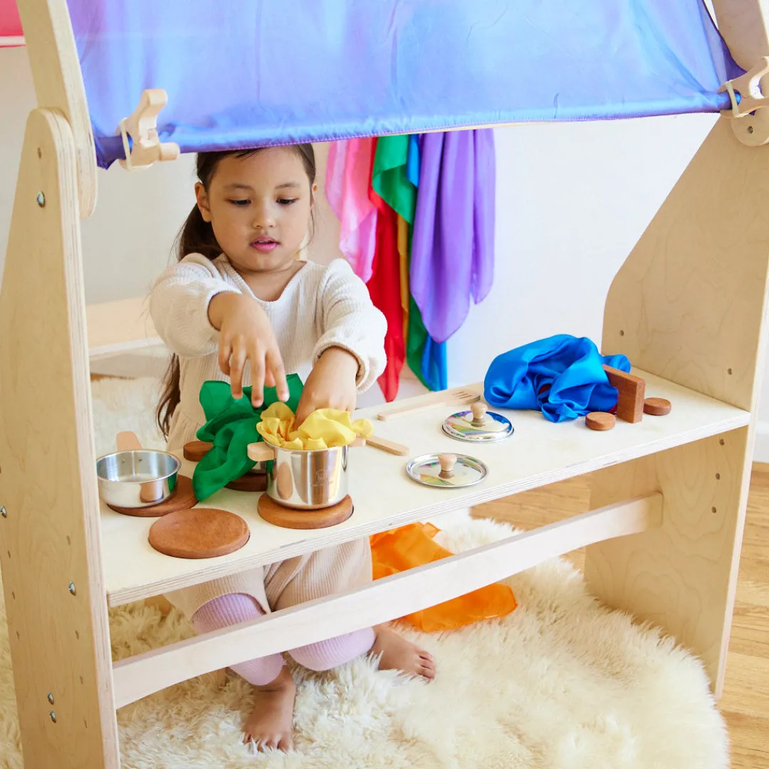 Sarah's Silks Waldorf Playstand-Playstand & Play Kitchen
