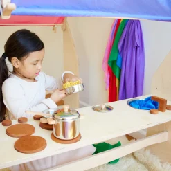 Sarah's Silks Waldorf Playstand-Playstand & Play Kitchen