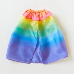 Sarah's Silks Waldorf Doll Dress-Ups|Rainbow Party-Rainbow Doll Cape