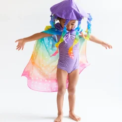 Sarah's Silks Mermaid Party-Rainbow Jellyfish Playsilk