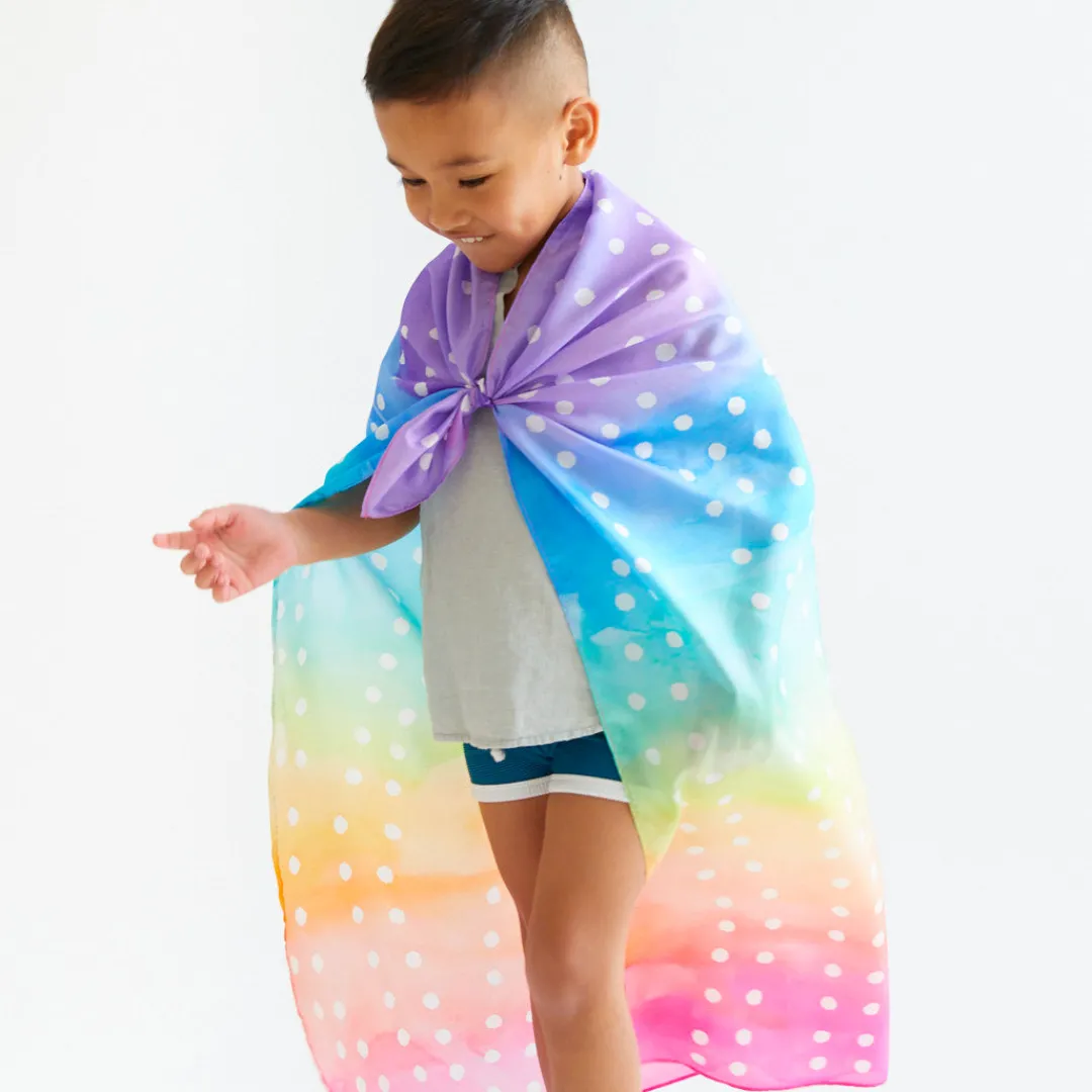 Sarah's Silks Mermaid Party-Rainbow Jellyfish Playsilk