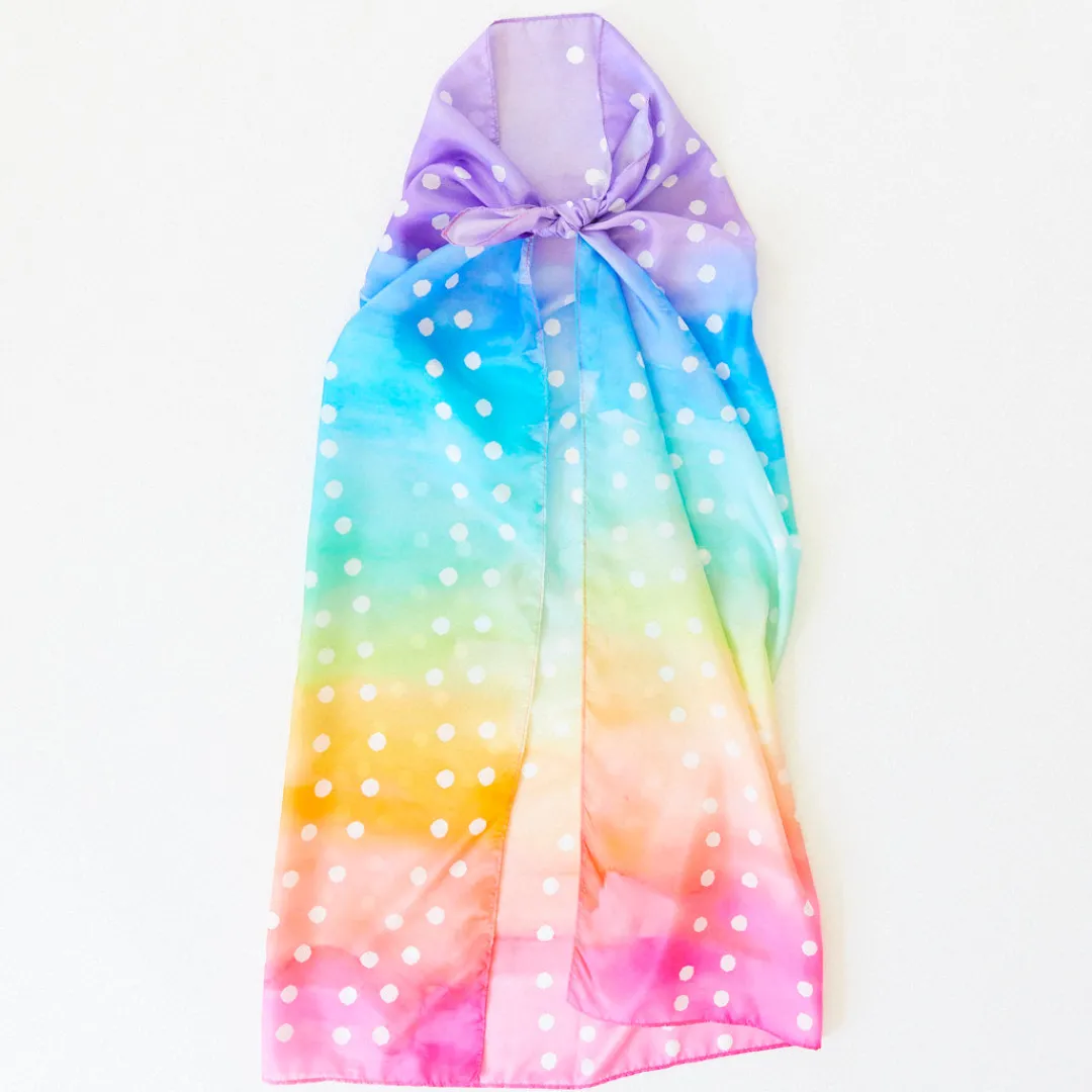 Sarah's Silks Mermaid Party-Rainbow Jellyfish Playsilk