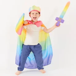 Sarah's Silks Dress-Up Sets|Rainbow Party-Rainbow Knight Costume