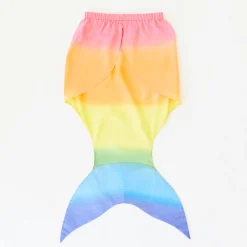 Sarah's Silks Mermaid Party-Rainbow Mermaid Tail Large