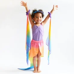 Sarah's Silks Mermaid Party-Rainbow Mermaid Tail Large